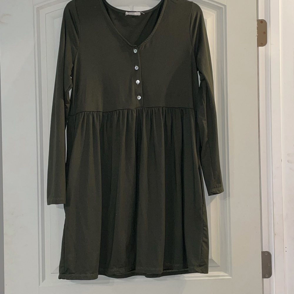 Entro Olive Green dress